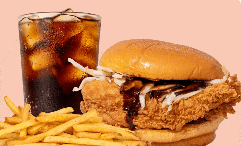 Bornbird BBQ Chicken Burger