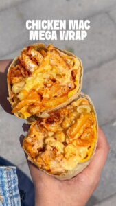 Bonbird Chicken Mac Mega Wrap