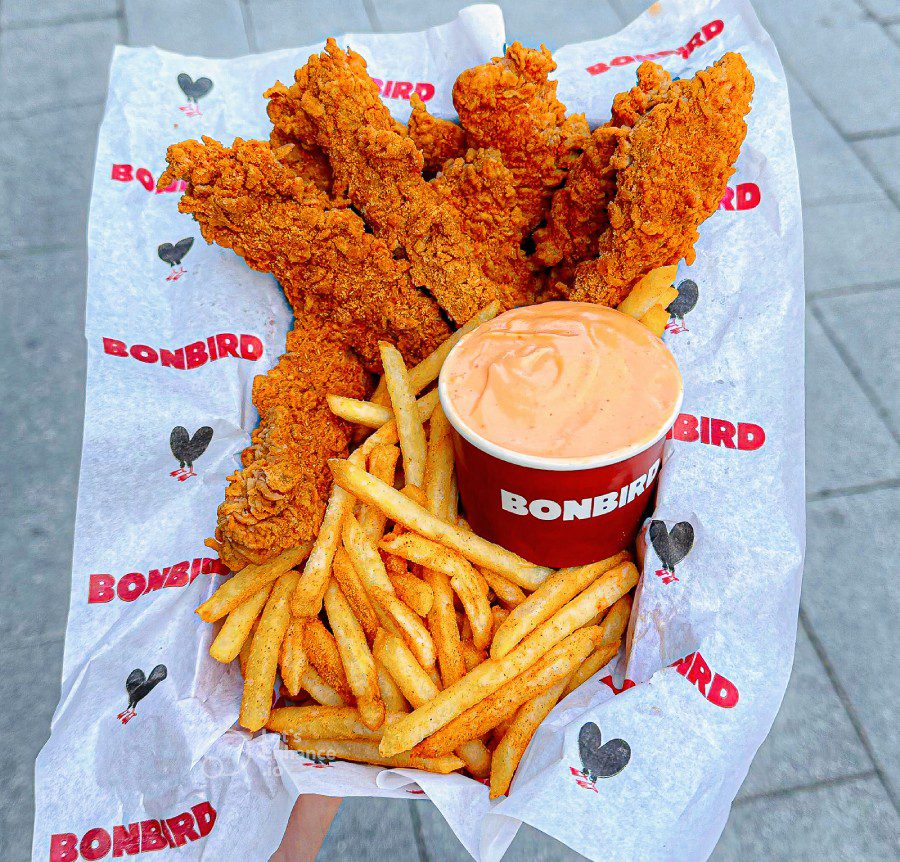 Bonbird, the best chicken tenders in Dubai
